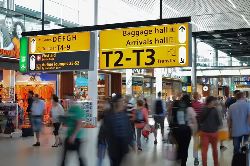 Vue de Aéroport de Schiphol