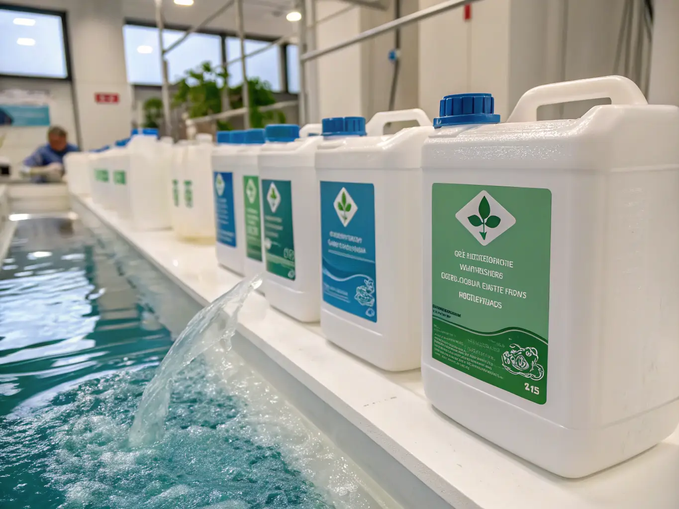 A selection of professional-grade cleaning solvents and degreasers used in surface treatment, showcasing their effectiveness in removing contaminants and preparing surfaces for coating.